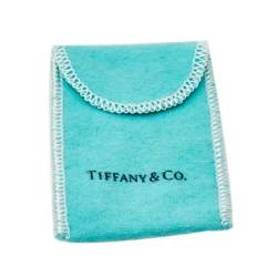 Pre Owned Tiffany & Co. Tiffany Twist Knot Silver Stud Earrings