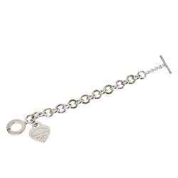 Timeless Tiffany & Co. Toggle Bracelet with Engravable Heart Tag