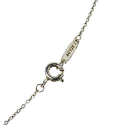 Pre Owned Tiffany & Co. Sterling Silver 1837 Interlocking Circles Pendant Necklace
