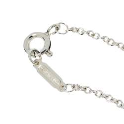 Pre Owned Tiffany & Co. Sterling Silver Atlas Charm Bracelet