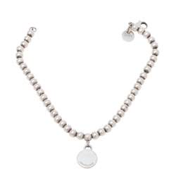 Pre Owned سوار تيفاني & كو. ريترن تو تيفاني دلاية مستديرة خرز فضة