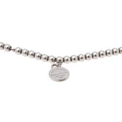 Pre Owned سوار تيفاني & كو. ريترن تو تيفاني دلاية مستديرة خرز فضة