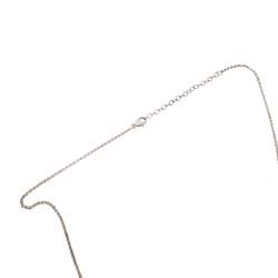 Pre Owned Tiffany & Co. Oval Key Sterling Silver Pendant Necklace