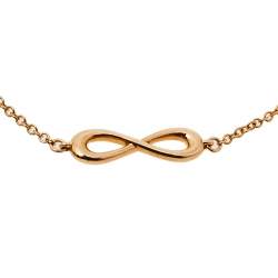 Pre Owned Tiffany & Co. Infinity Endless 18K Rose Gold Bracelet