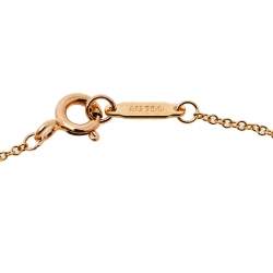 Pre Owned Tiffany & Co. Infinity Endless 18K Rose Gold Bracelet