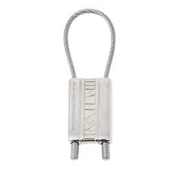 Tiffany & Co. Silver Roman 925 Sterling Atlas Numeral Key Ring