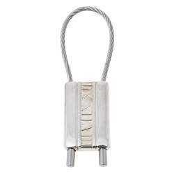 Tiffany & Co. Silver Roman 925 Sterling Atlas Numeral Key Ring