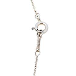 Pre Owned Tiffany & Co. Paloma Picasso Sterling Silver Dove Pendant Necklace