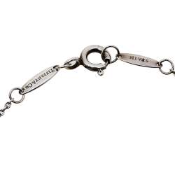 Pre Owned Tiffany & Co. Elsa Peretti Color By The Yard Sterling Silver Bracelet