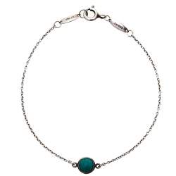 Pre Owned Tiffany & Co. Elsa Peretti Color By The Yard Sterling Silver Bracelet