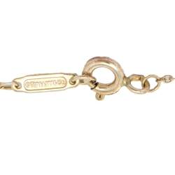 Pre Owned Tiffany & Co. Return to Tiffany Pink Enamel Double Heart Tag Silver Pendant Necklace