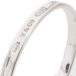 Pre Owned Tiffany & Co. 1837 Silver Bangle Bracelet