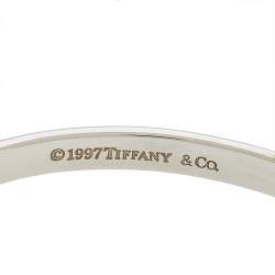 Pre Owned Tiffany & Co. 1837 Silver Bangle Bracelet