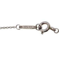 Pre Owned Tiffany & Co. Tiffany 1837 Interlocking Circles Rubedo and Silver Pendant Necklace