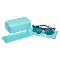 Pre Owned Tiffany & Co. Black / Blue Gradient TF4139 Cat Eye Sunglasses