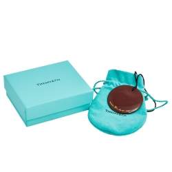 Pre Owned Tiffany & Co. Elsa Peretti Burgundy Lacquer Pendant