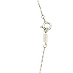 Pre Owned Tiffany & Co. Return To Tiffany Blue Double Heart Tag Pendant Necklace