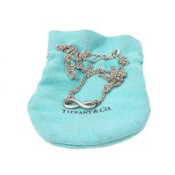 Pre Owned Tiffany & Co. Sterling Silver Infinity Pendant Necklace