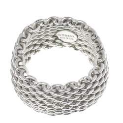 Pre Owned خاتم تيفاني & كو. سومرست فضة مقاس 50.5