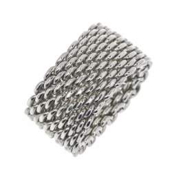 Pre Owned خاتم تيفاني & كو. سومرست فضة مقاس 50.5