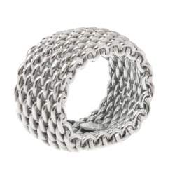 Pre Owned خاتم تيفاني & كو. سومرست فضة مقاس 50.5