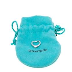 Pre Owned Tiffany & Co. Elsa Peretti Open Heart Pendant