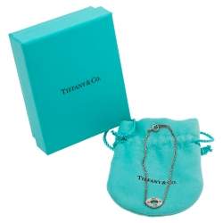 Pre Owned Tiffany & Co. Atlas Pierced Silver Bracelet