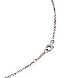 Pre Owned Tiffany & Co. Sterling Silver 1837 Bar Pendant Necklace