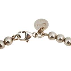 Pre Owned Tiffany & Co. Return to Tiffany Blue Enamel Heart Tag Bead Bracelet