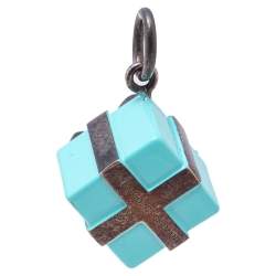 Pre Owned Tiffany & Co. Tiffany Blue Box Sterling Silver Pendant 