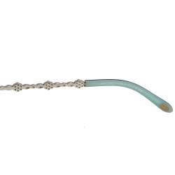 Pre Owned Tiffany & Co. Black/Grey Gradient TF 4053-B Crystal Cat Eye Sunglasses