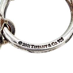 Tiffany & Co. Return To Tiffany Sterling Silver Heart Tag Key Ring