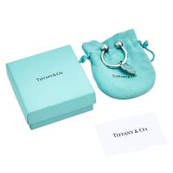 Tiffany & Co. Return To Tiffany Sterling Silver Heart Tag Key Ring