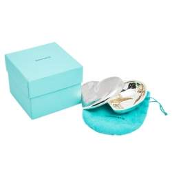Tiffany & Co. Elsa Peretti Silver Heart Box