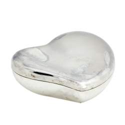 Tiffany & Co. Elsa Peretti Silver Heart Box