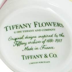 Tiffany & Co. Porcelain Tiffany Flowers Trinket Box