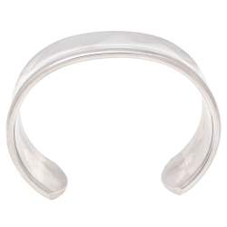 Pre Owned Tiffany & Co. 1837 Silver Wide Cuff Bracelet