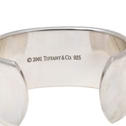 Pre Owned Tiffany & Co. 1837 Silver Wide Cuff Bracelet