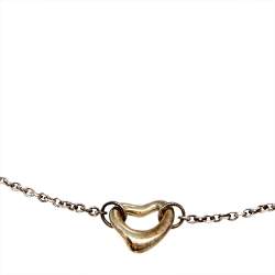 Pre Owned Tiffany & Co. Elsa Peretti Pearls by the Yard Open Heart Bracelet 