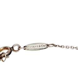 Pre Owned Tiffany & Co. Elsa Peretti Pearls by the Yard Open Heart Bracelet 