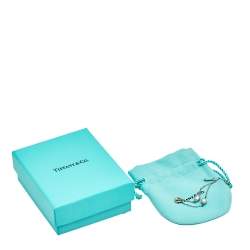 Pre Owned Tiffany & Co. Elsa Peretti Pearls by the Yard Open Heart Bracelet 