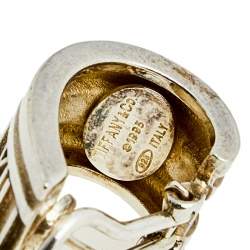 Pre Owned Tiffany & Co. Atlas Silver Hoop Earrings