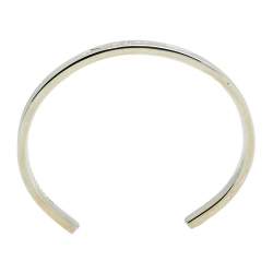 Pre Owned Tiffany & Co. Tiffany 1837 Silver Open Cuff Bracelet