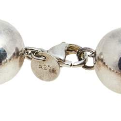 Pre Owned Tiffany & Co. Hardwear Ball Sterling Silver Bracelet