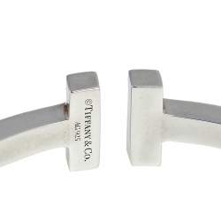 Pre Owned Tiffany & Co. T Square Sterling Silver Bracelet