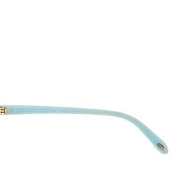 Pre Owned Tiffany & Co. Brown Havana/Brown Gradient TF4146 Oval Sunglasses