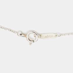 Pre Owned Tiffany & Co. 1837 Circle Sterling Silver Pendant Necklace