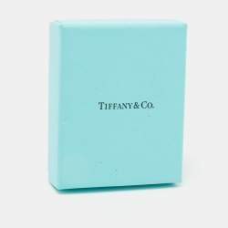 Pre Owned Tiffany & Co. Return to Tiffany Heart Tag Sterling Silver Chain Necklace