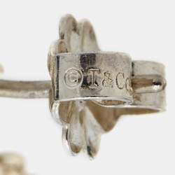 Pre Owned Tiffany & Co. Star Sterling Silver Drop Earrings