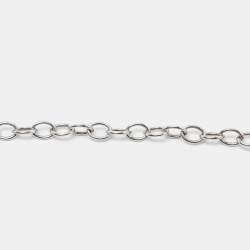 Pre Owned Tiffany & Co. Sterling Silver Infinity Pendant Necklace